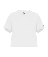 Badger Sport  Women's  Tri-blend Crop Tee