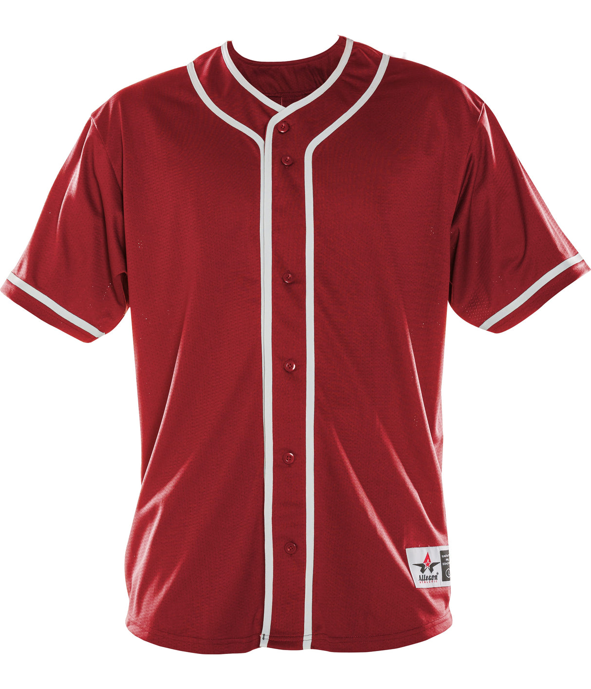Youth Alleson Athletic Diamond Full Button Baseball Jersey