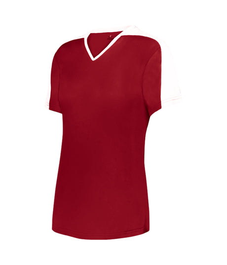 Alleson Athletic Girl's V-neck Softball Jersey