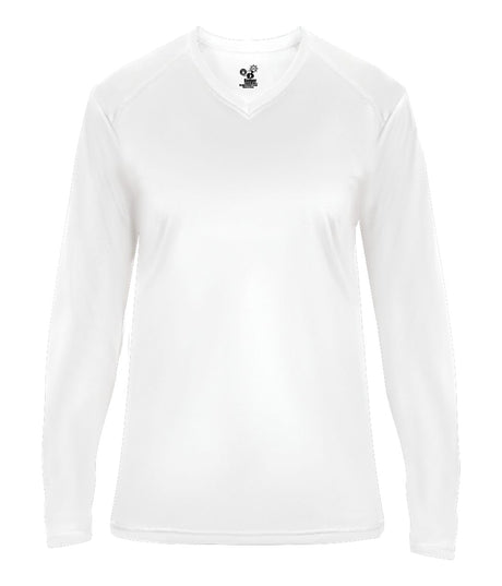 Badger Sport  Women's Ultimate Ladies' V-neck L/s Te