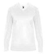 Badger Sport  Women's Ultimate ' V-neck L/s Te