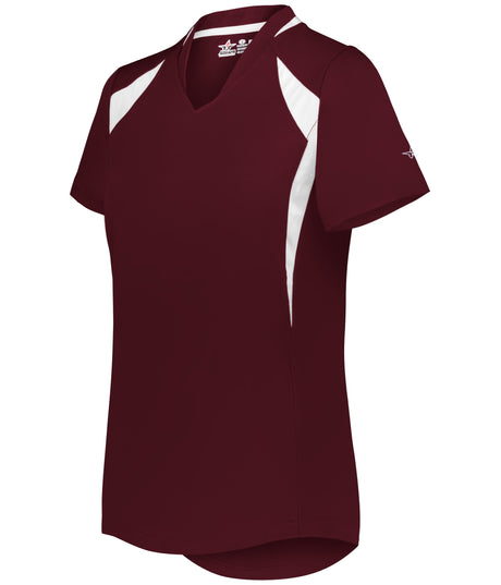 Alleson Athletic Girl's Short Sleeve Fastpitch Jersey