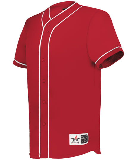 Alleson Athletic  Men's Diamond Full-button Baseball Jersey