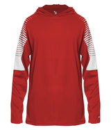 Badger Sport Lineup Youth Hood Tee