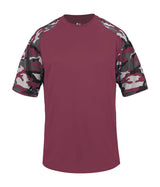 Badger Sport Youth Camo Sport Tee