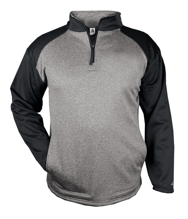 Badger Sport  Men's Sport Heather 1/4 Zip