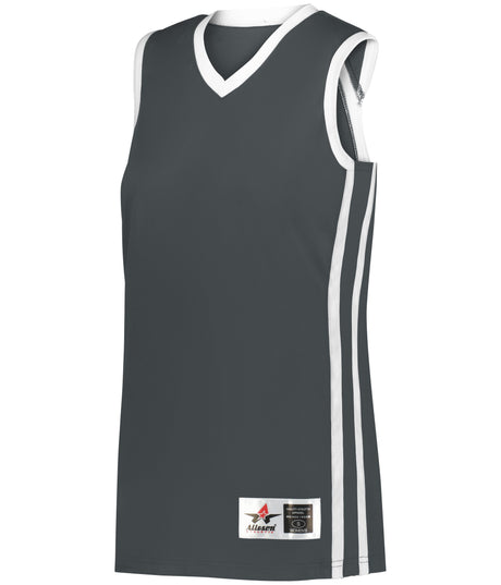 Alleson Athletic  Women's  Single-ply Basketball Jersey