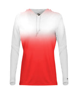 Badger Sport  Women's Ombre Women's Hood Tee