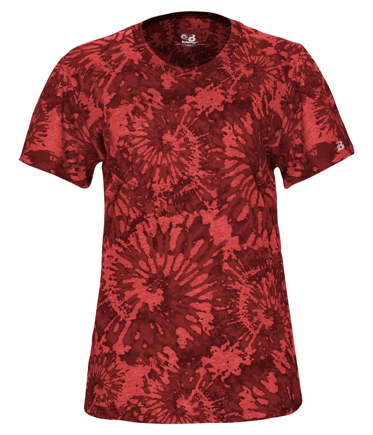 Badger Sport  Women's Tie-dye Tri-blend Women's Tee