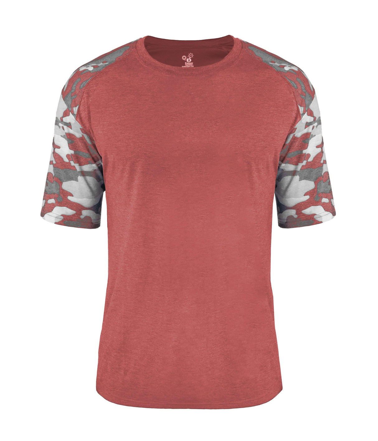 Badger Sport  Men's Vintage Camo Sport Tri-blend T