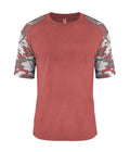 Badger Sport  Men's Vintage Camo Sport Tri-blend T