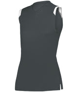 Alleson Athletic Girl's On The Rise Sleeveless Softball Jersey