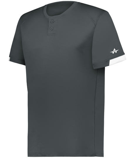 Alleson Athletic Youth On The Rise Two-button Baseball Jersey
