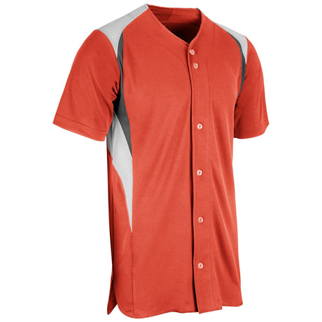 Champro Youth Bull Pen Full Button Baseball Jersey-1