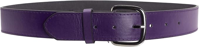 Schutt Synthetic Adult Synthetic Leather Baseball / Softball Belt 1 1/2"