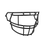 Schutt F7 EGOP II-DW-NB-VC Football Facemask