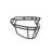 Schutt F7X-ROPO-DW-C Football Facemask