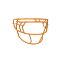 Schutt F7 EGOP V-NB-VC Football Facemask
