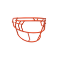 Schutt F7 EGOP V-NB-VC Football Facemask