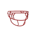 Schutt F7 EGOP V-NB-VC Football Facemask