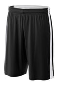 A4 Men's Reversible Moisture Management 10" Short-1