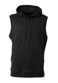 A4 Men's Agility Sleeveless Tech Fleece Hoodie-1