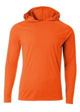 A4 Youth Long Sleeve Hooded Tee-1