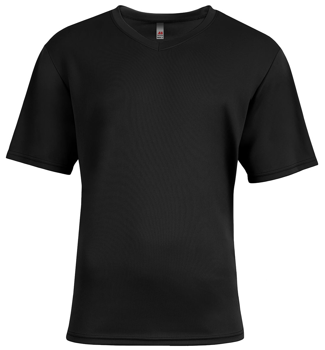 A4 Men's Sprint Short Sleeve V-Neck-1