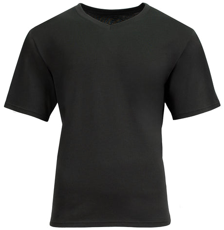 A4 Men's Softek Short Sleeve V-Neck-1