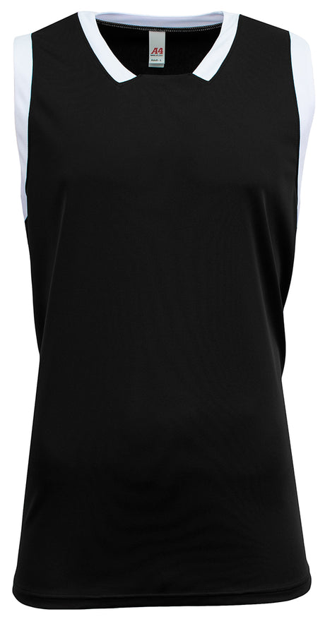 A4 Youth  Sprint Single Ply Basketball Jerse-1