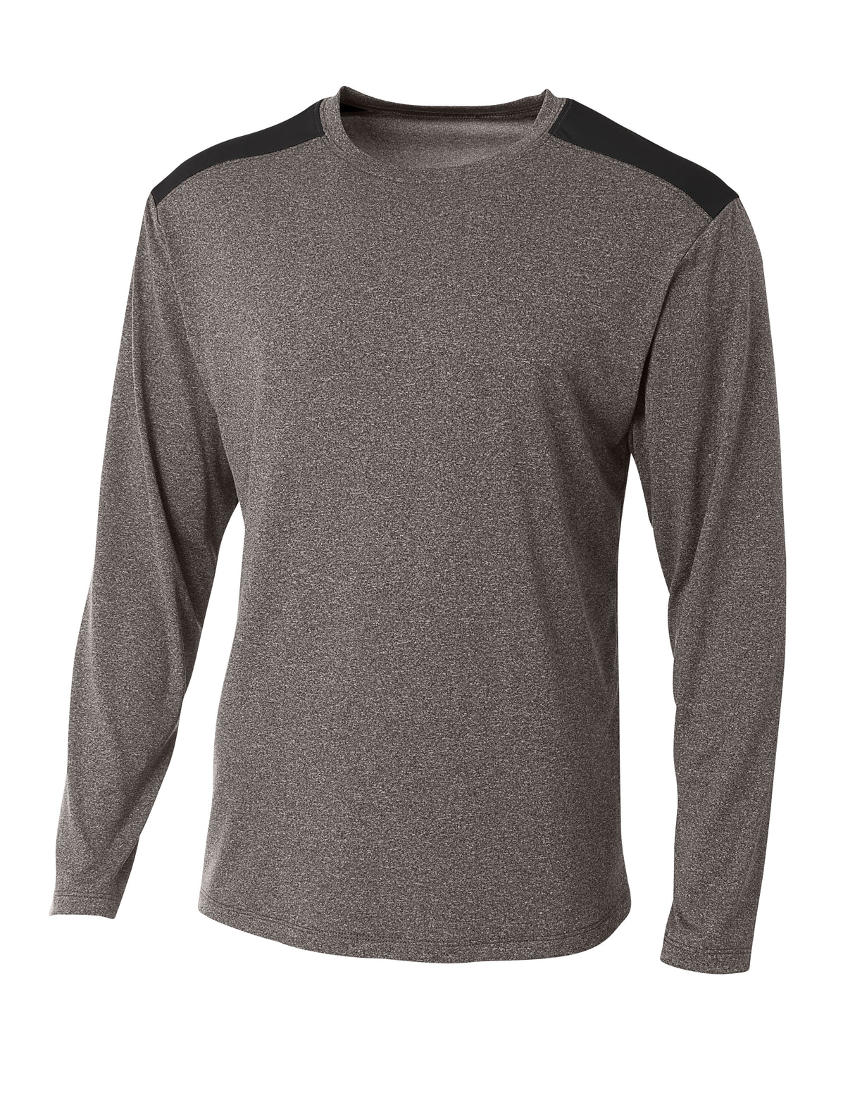 A4 Men's Tourney Heather Long Sleeve Tee