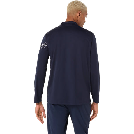 Asics Men's Icon Long Sleeve 1/2 Zip Top-2