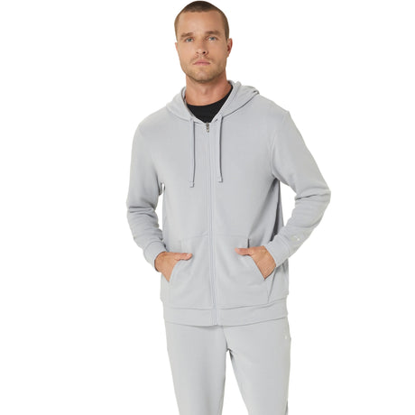 Asics Men's Sweat Full Zip Hoodie-1