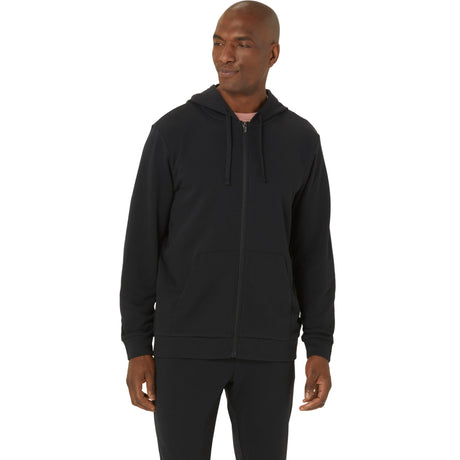 Asics Men's Sweat Full Zip Hoodie-1