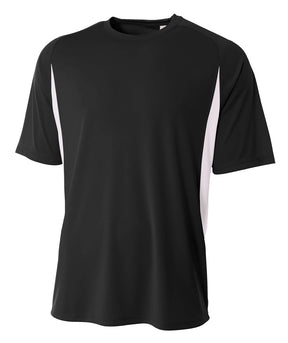 A4 Men's Cooling Performance Color Block Tee-1