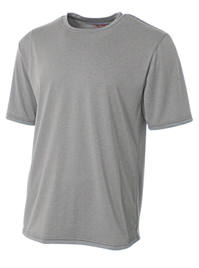 A4 Men's Topflight Heather Tee-1