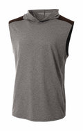 A4 Men's Tourney Sleeveless Hooded Tee-1