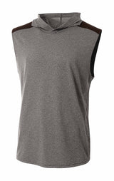 A4 Men's Tourney Sleeveless Hooded Tee-1