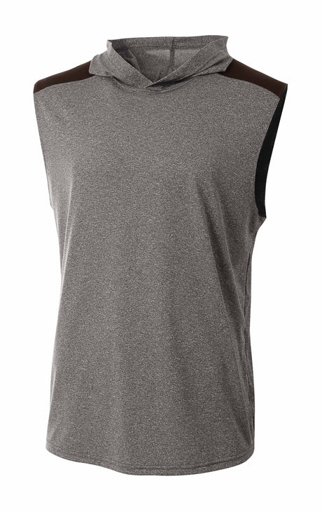 A4 Men's Tourney Sleeveless Hooded Tee-1