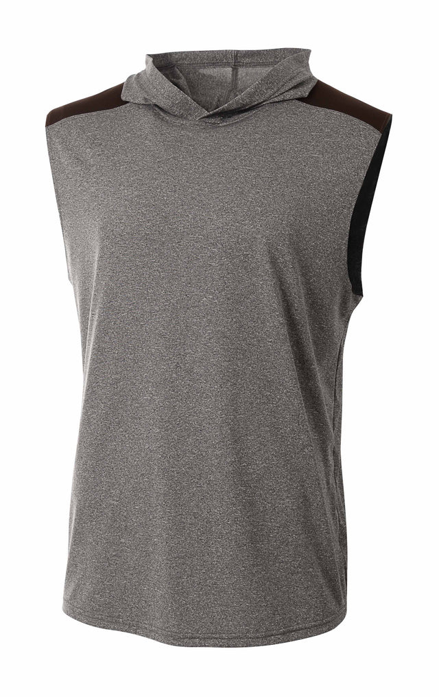 A4 Men's Tourney Sleeveless Hooded Tee-1
