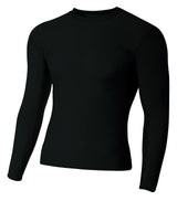 A4 Youth  Long Sleeve Compression Crew-1