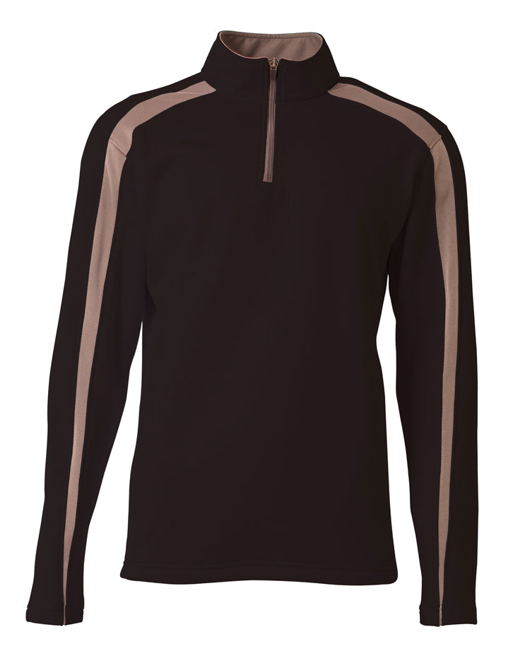 A4 Youth  Spartan Fleece Quarter Zip-1