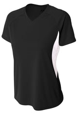 A4 Color Block Performance V-Neck-1