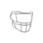 Vicis ZERO2 SO-223E Football Facemask