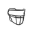 Vicis ZERO2 SC-223 Football Facemask