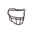 Vicis ZERO2 SO-223 Football Facemask