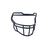 Vicis ZERO2 SO-223 Football Facemask