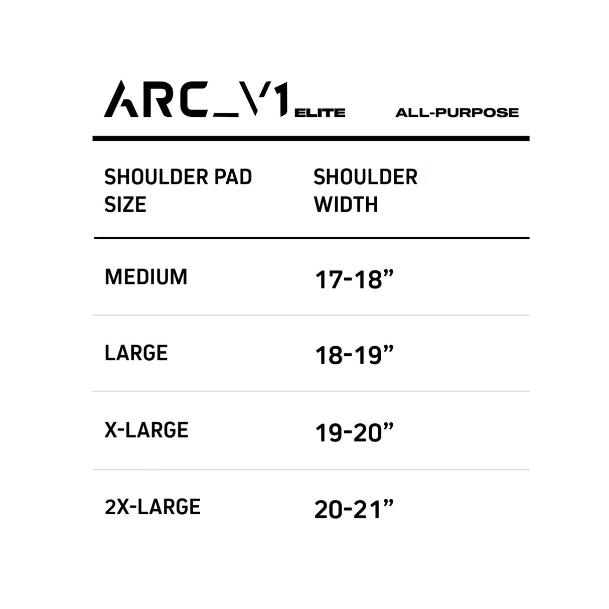 Vicis Arc_V1 Elite Adult All Purpose Shoulder Pads-8