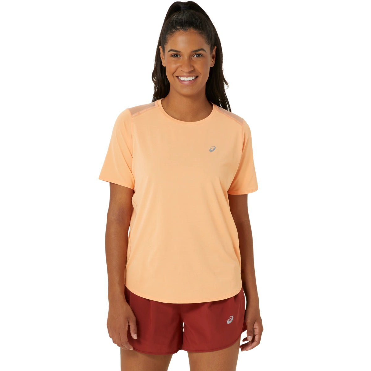 Asics Women's Road Short Sleeve Top-1
