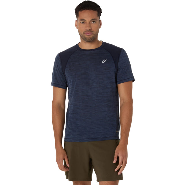 Asics Men's Road Short Sleeve Top-1
